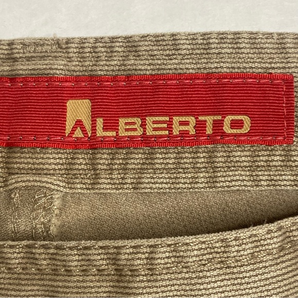 Alberto Tan Brown Corduroy Jeans - Picture 6 of 10